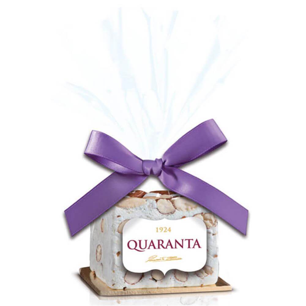 Quaranta Soft Nougat Cube with Almond 130g